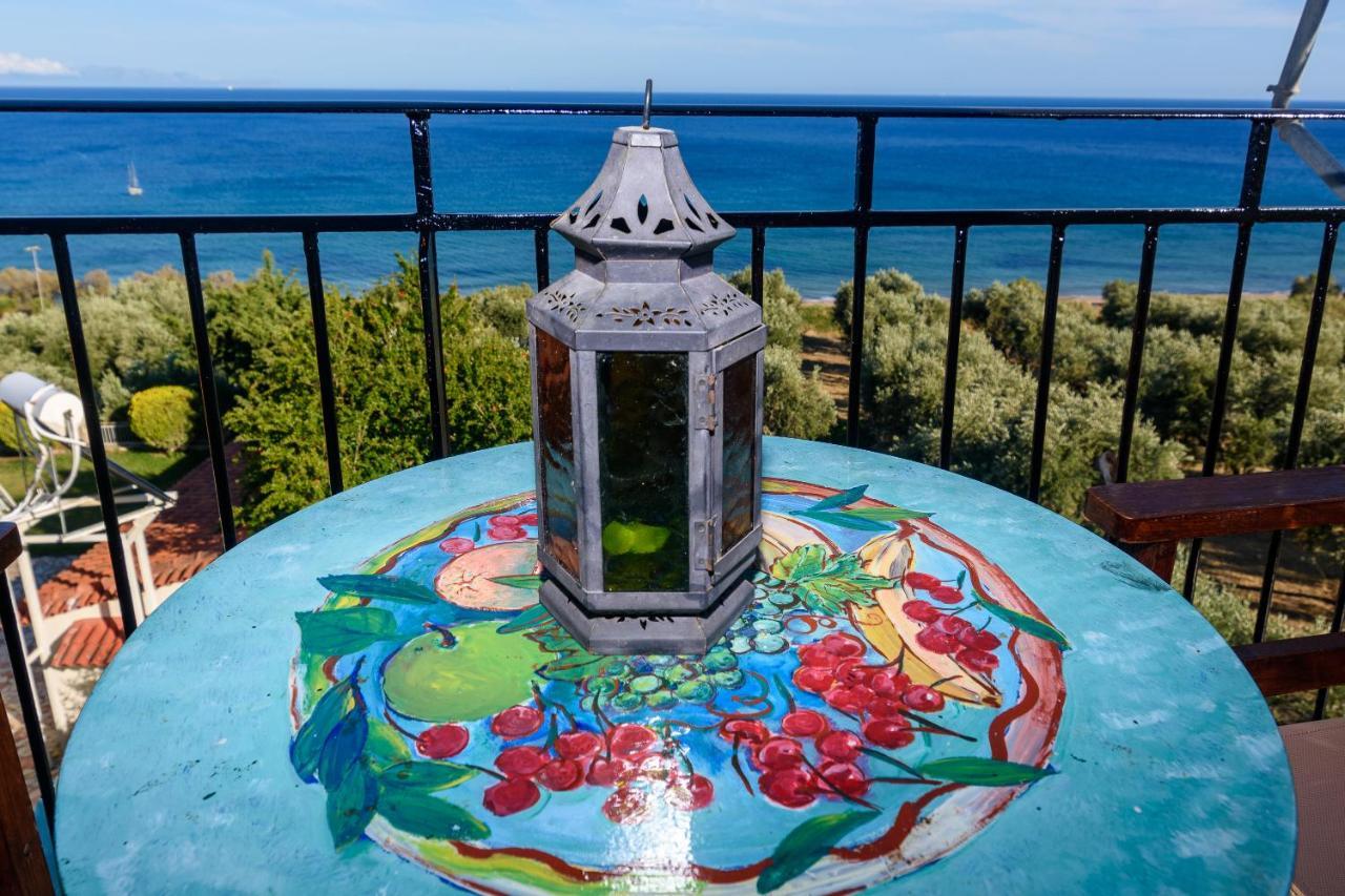 Eros Pittoresque Retreats - Perfect location, Panoramic Seaview Koróni Exterior foto